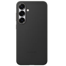 Samsung Galaxy S25 Plus Leather Back Cover Case - Black