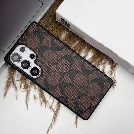 Samsung Galaxy S25 Ultra Leather Case - Brown