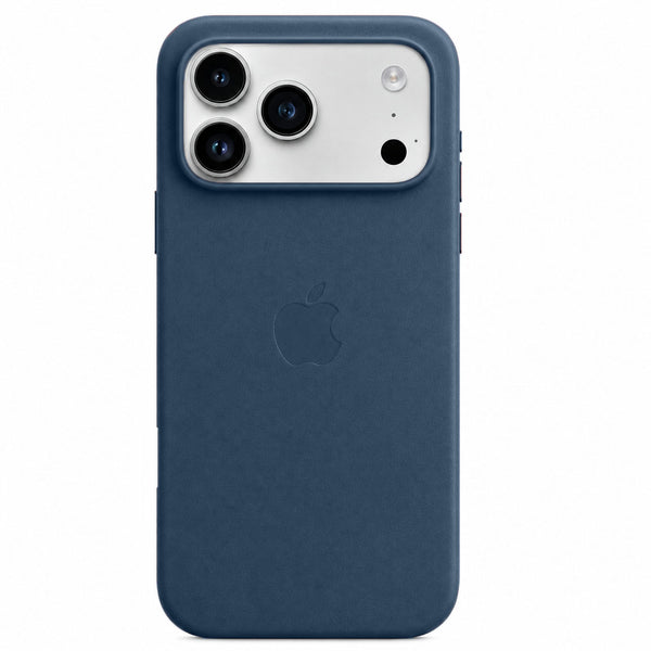 iPhone 17 Pro Max Leather Back Cover Case with MagSafe - Cosmo Blue