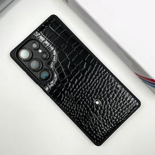 Samsung Galaxy S26 Ultra Luxury Leather Shine Case - Black