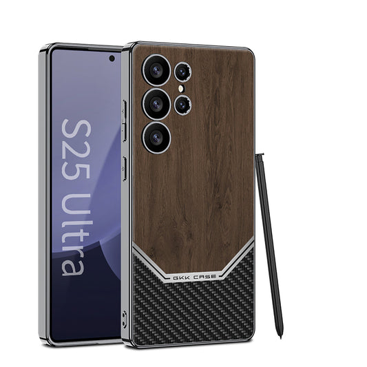 Samsung Galaxy S25 Ultra WoodFusion Carbon Case
