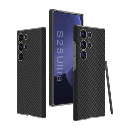 Samsung Galaxy S25 Ultra Durable Matt Leather Guard Case