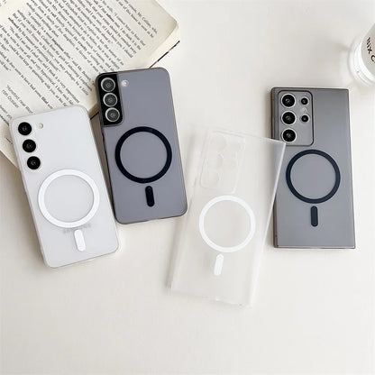 Samsung Galaxy S23 Ultra Paper Thin Case with MagSafe - Smoke Black