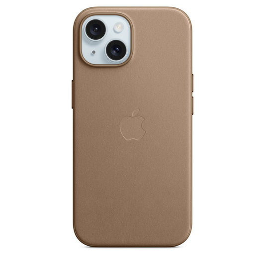 iPhone 15 Plus Fine Woven Case With Magsafe - Taupe
