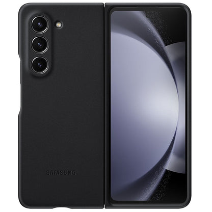 Samsung Galaxy Z Fold 5 Eco Leather Slim Fit Case - Black