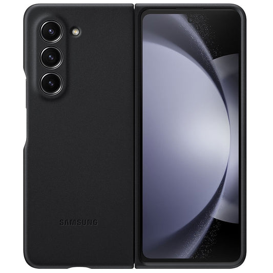 Samsung Galaxy Z Fold 5 Eco Leather Slim Fit Case - Black