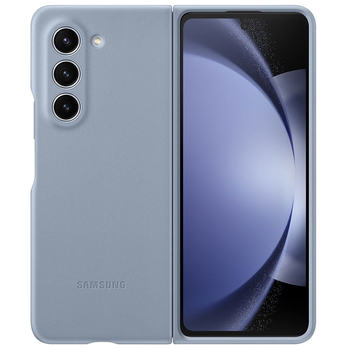 Samsung Galaxy Z Fold 5 Eco Leather Slim Fit Case - Blue