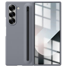 Samsung Galaxy Z Fold 6 Skin Feel S Pen Case with Front Glass Protection & Stylus
