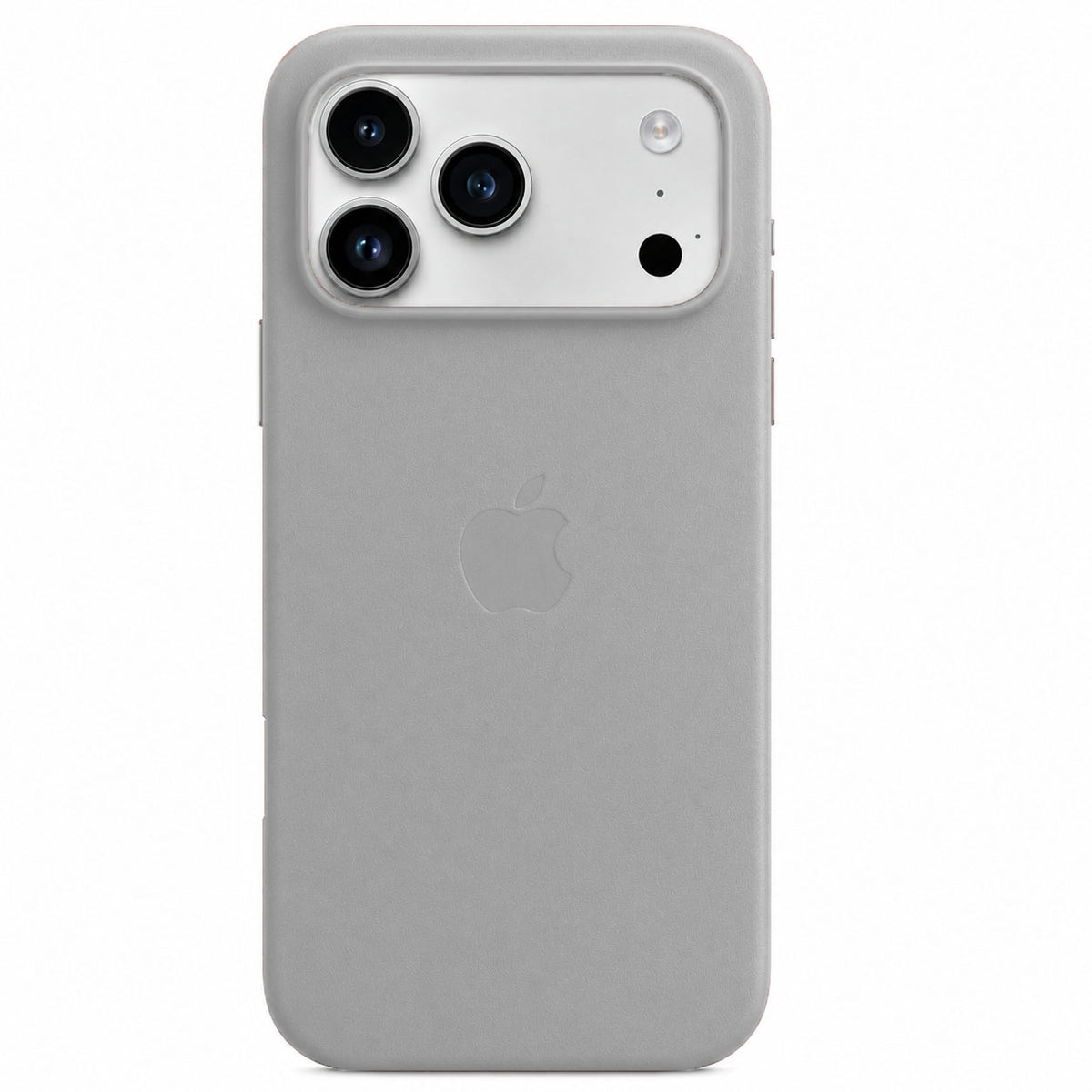 iPhone 17 Pro Max Leather Back Cover Case with MagSafe - White