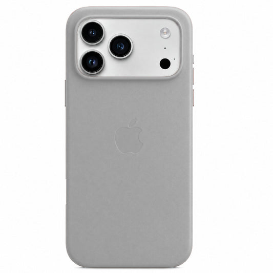 iPhone 18 Pro Max Premium Leather Style Case with MagSafe - Gray