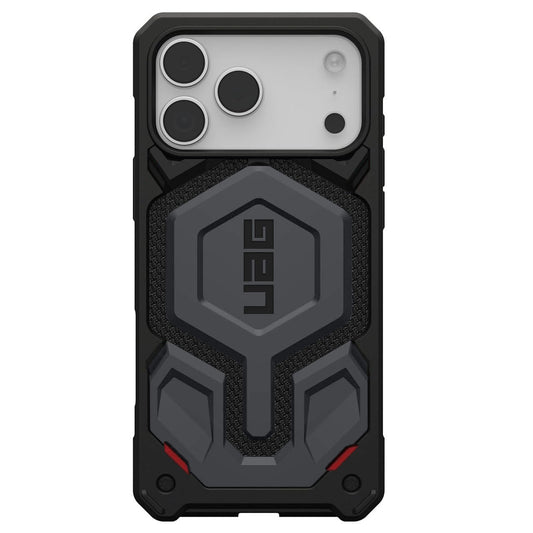 iPhone 17 Pro Monarch Pro Kevlar Protective Heavy Duty Shockproof Case - Gray