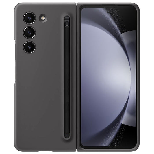 Samsung Galaxy Z Fold 5 Skin Feel Slim Matte Case with Stylus - Grey