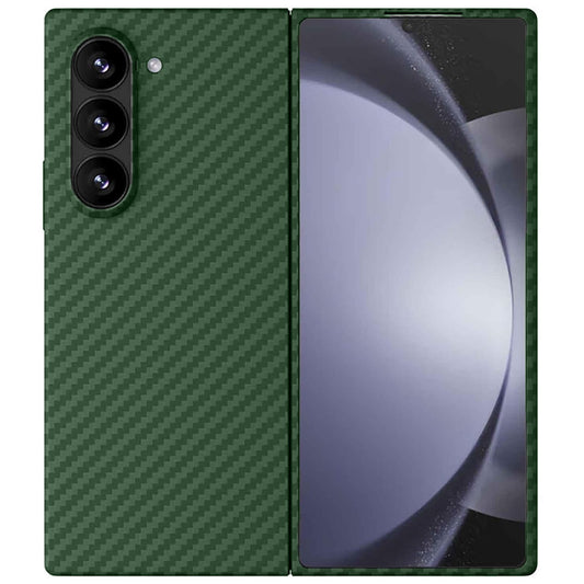 Samsung Galaxy Z Fold 6 Piblue Carbon Fiber Case - Green