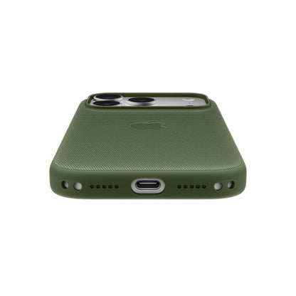 iPhone 17 Pro TechWoven Case with NFC Button & MagSafe - Green