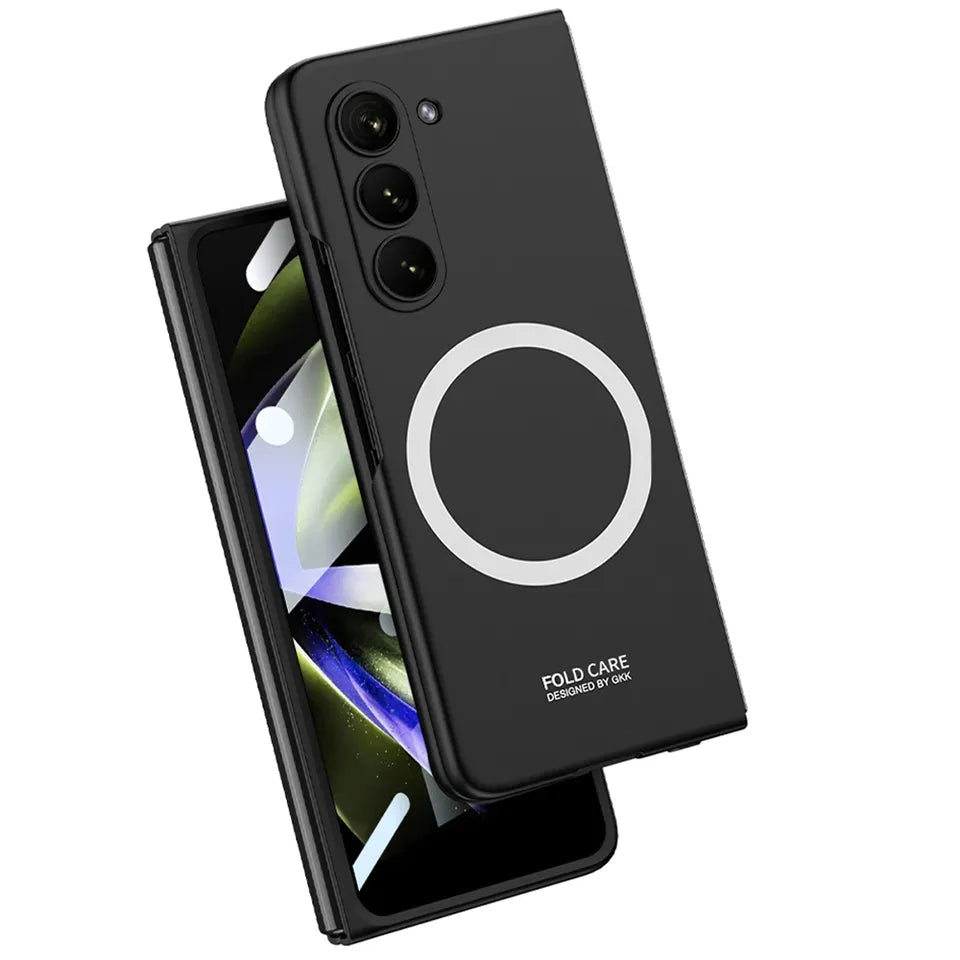 Samsung Galaxy Z Fold 5 Ultra Thin Matte Finish Case with Magsafe - Black