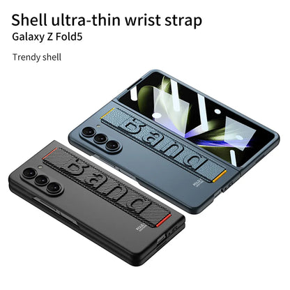 Samsung Galaxy Z Fold5 Wristband Matte Case - Green