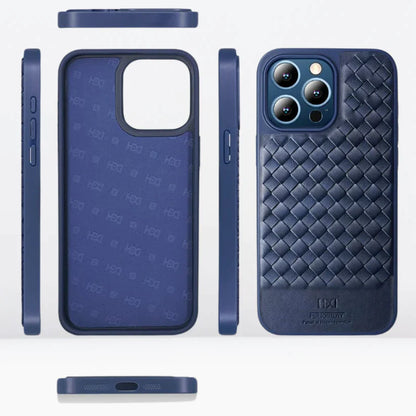 iPhone 15 Pro HBD Cross Leather Fine Texture Cases