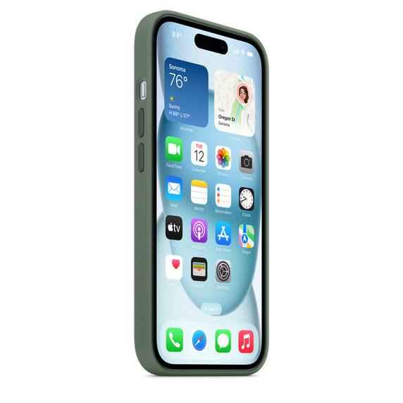 iPhone 15  Silicon Case with Magsafe Case