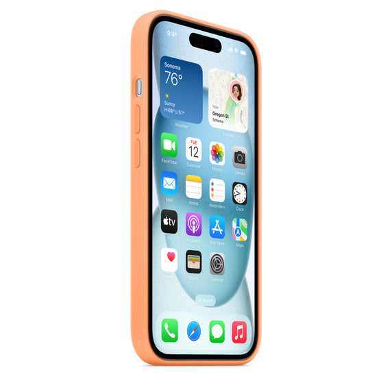 iPhone 15  Silicon Case with Magsafe Case