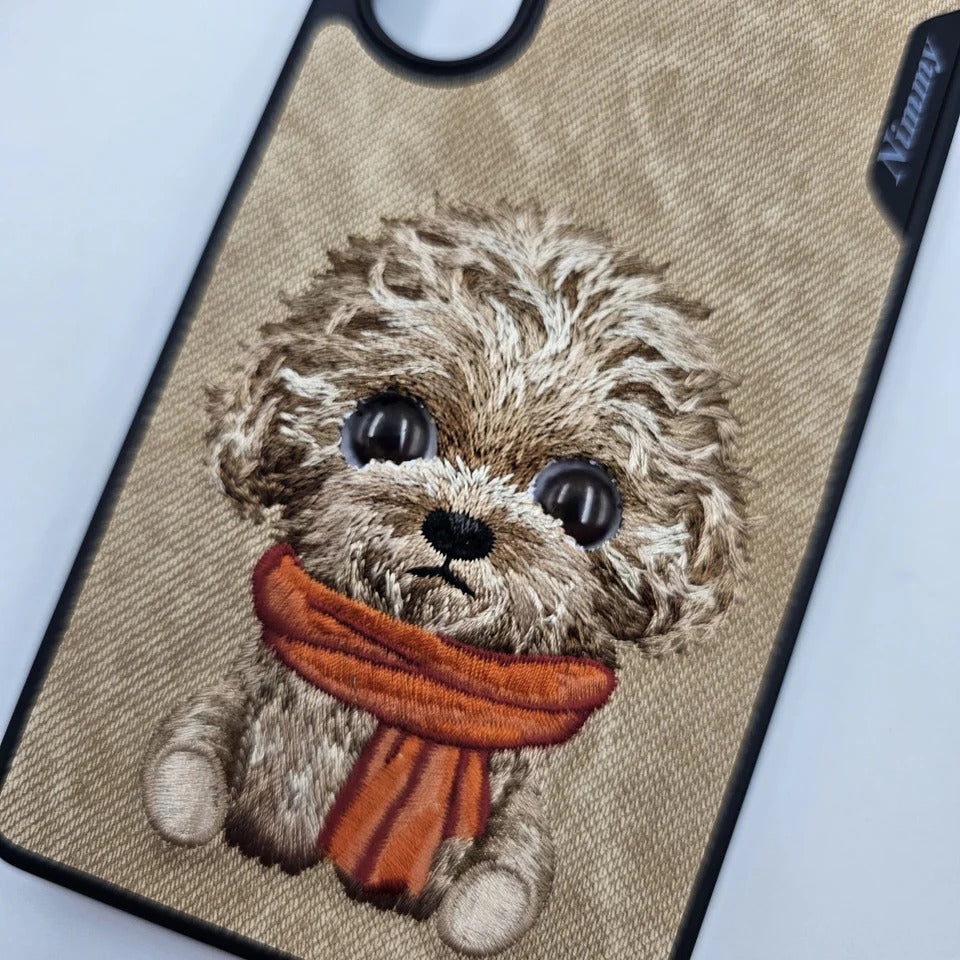 Samsung Galaxy S25 Ultra Nimmy Official Embroidery Leather Case - Brown