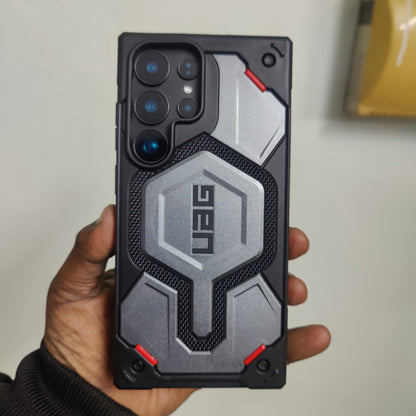Samsung Galaxy S25 Ultra UAG Monarch Pro Kevlar Protective Case with MagSafe - Gray