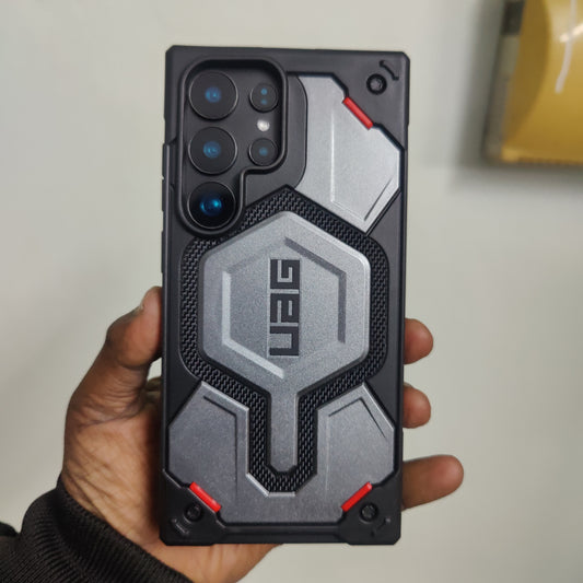 Samsung Galaxy S25 Ultra UAG Monarch Pro Kevlar Protective Case with MagSafe - Gray