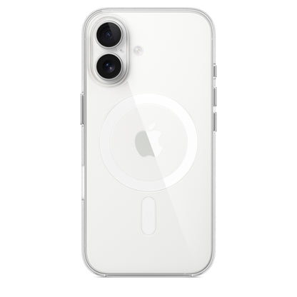 iPhone 17 Cristal Clear Magsafe Back Cover with IC Animation - Transparent