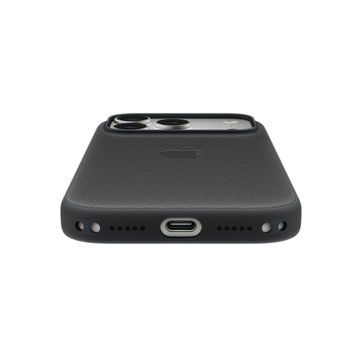 iPhone 17 Pro TechWoven Case with NFC Button & MagSafe - Black