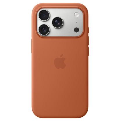 iPhone 18 Pro Silicone Back Cover Case with MagSafe & Camera Control Button - Terra Cotta