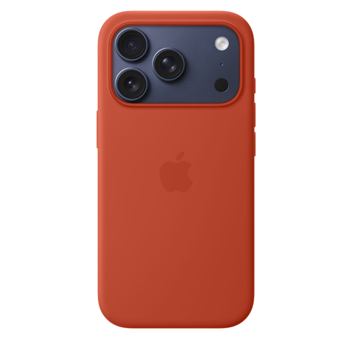 iPhone 17 Pro Silicone Case with MagSafe & Camera Action Button – Terra Cotta