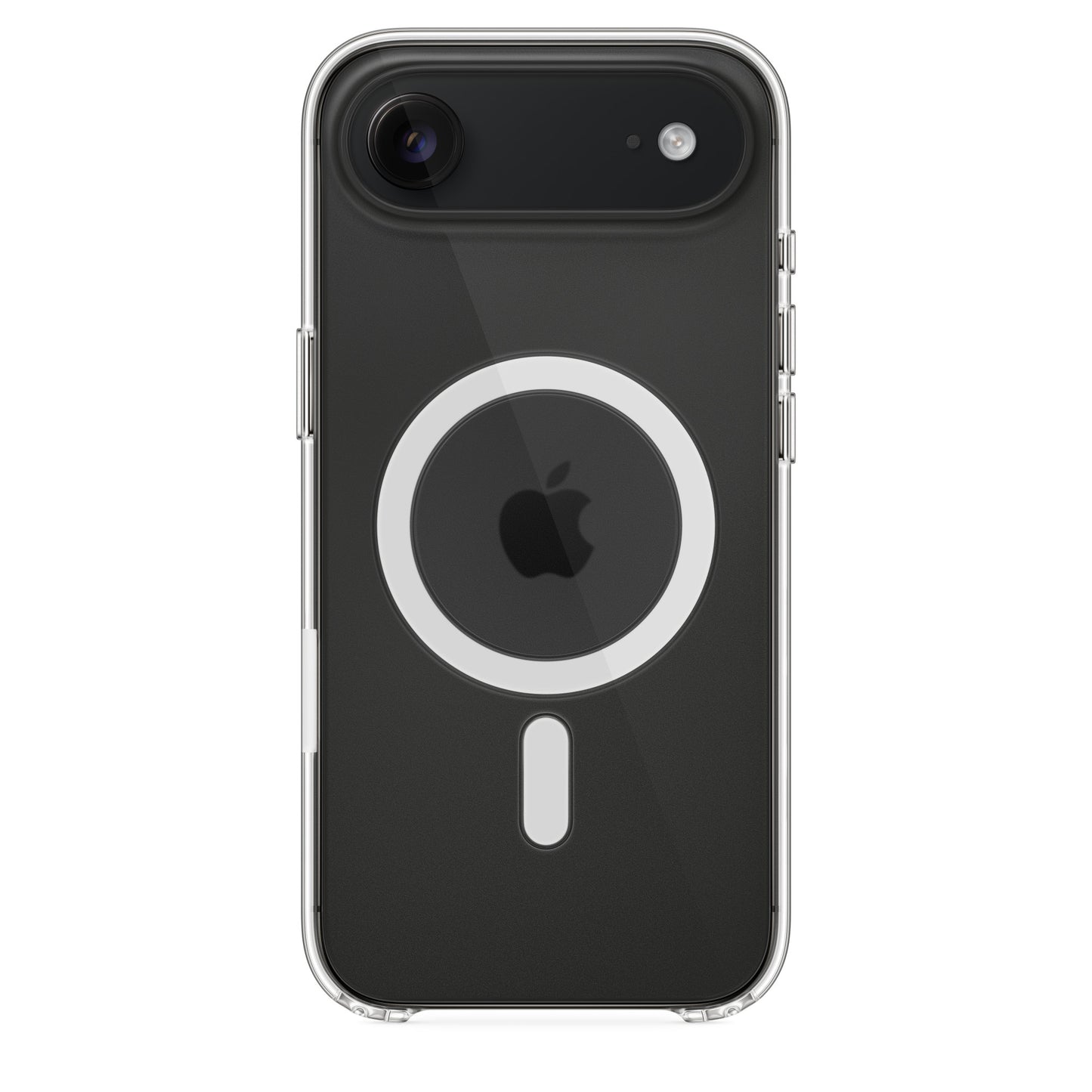 iPhone Air Cristal Clear Magsafe Back Cover with IC Animation - Transparent