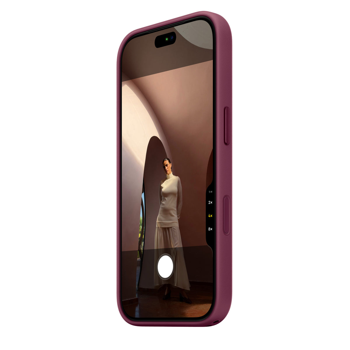 iPhone 18 Pro Tech Woven Case with MagSafe & Camera Control Button - Mulberry