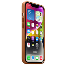 iPhone 13 Pro Leather Case with Magsafe - Saddle