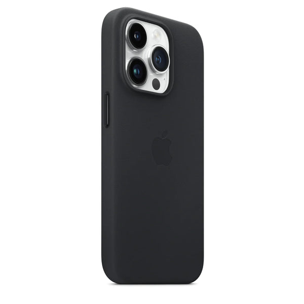 iPhone 15 Pro Leather Case with MagSafe - Black