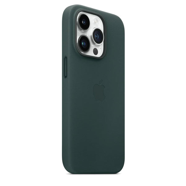 iPhone 15 Pro Leather Case with MagSafe - Green