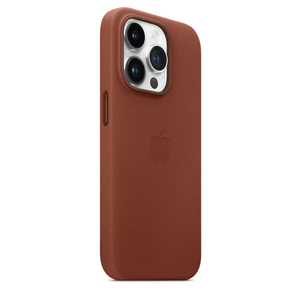 iPhone 13 Pro Leather Case - Umber Brown
