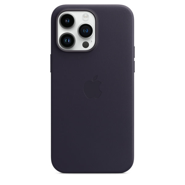 iPhone 13 Pro Leather Case - Purple