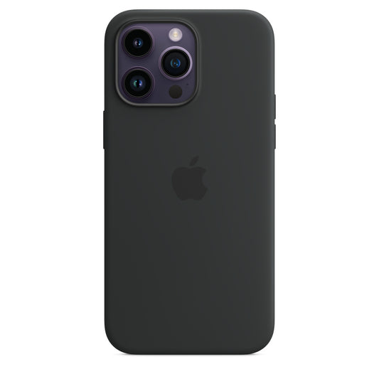 iPhone 14 Pro Max Liquid Silicon Case - Black