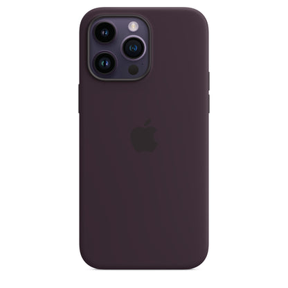 iPhone 14 Pro Max Silicon Case with Magsafe Animation-Deep Purple