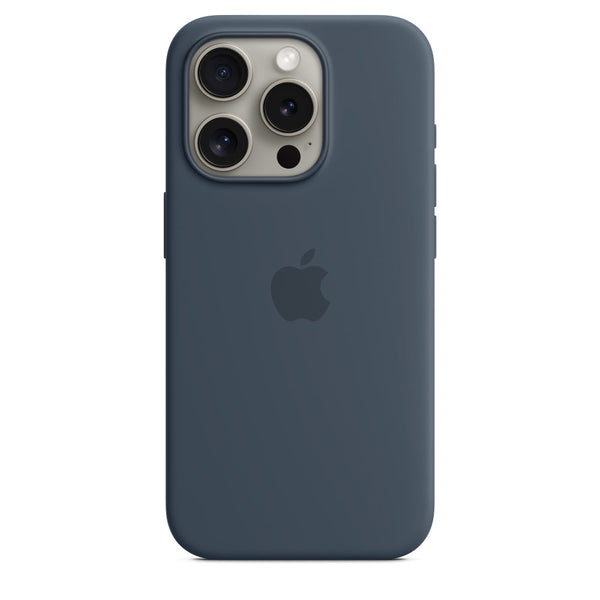 iPhone 15 Pro  Silicon Case with Magsafe - Navy Blue