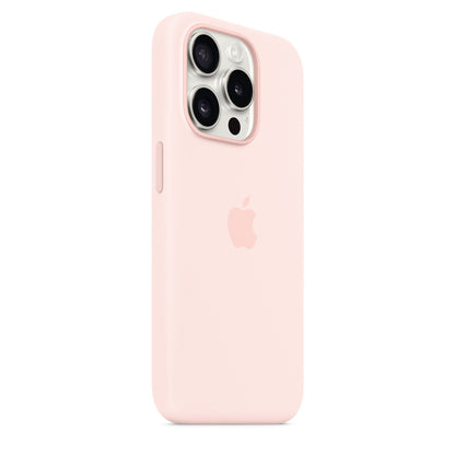 iPhone 15 Pro Max Silicon Case with Magsafe-Pink