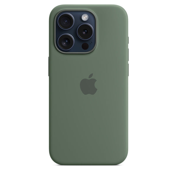 iPhone 15 Pro  Silicon Case with Magsafe - Green