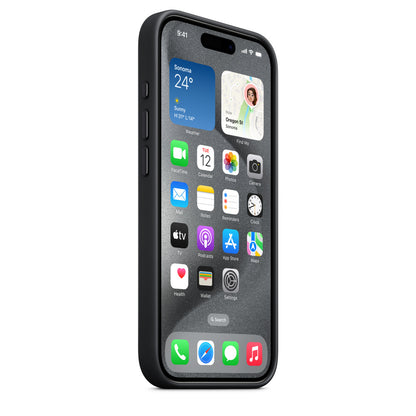 iPhone 15 Pro Max FineWoven Case With Magsafe-Black