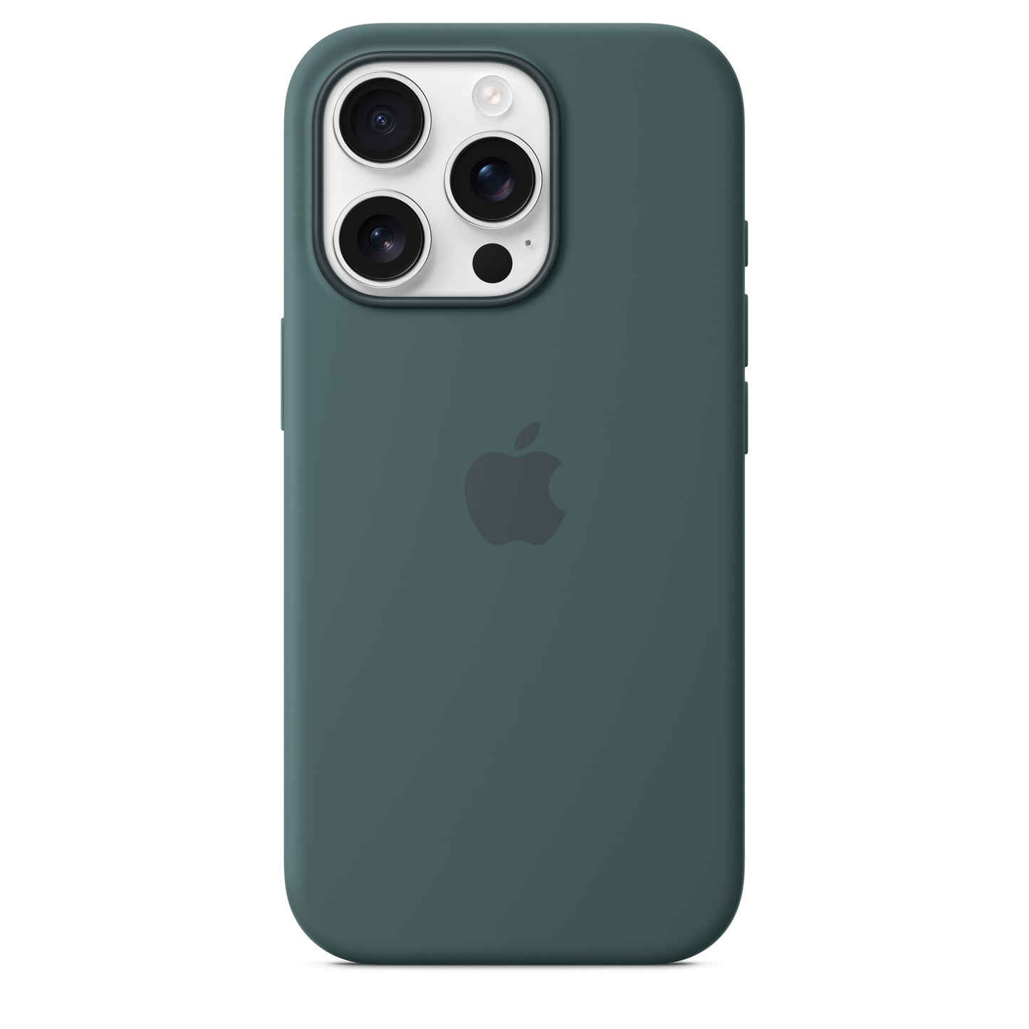 iPhone 16 Pro Max Silicon Case with Magsafe - Lake Green