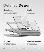 Samsung Galaxy Z Fold7 Cristal Clear Anti-Yellow Hard PC Magsafe Case