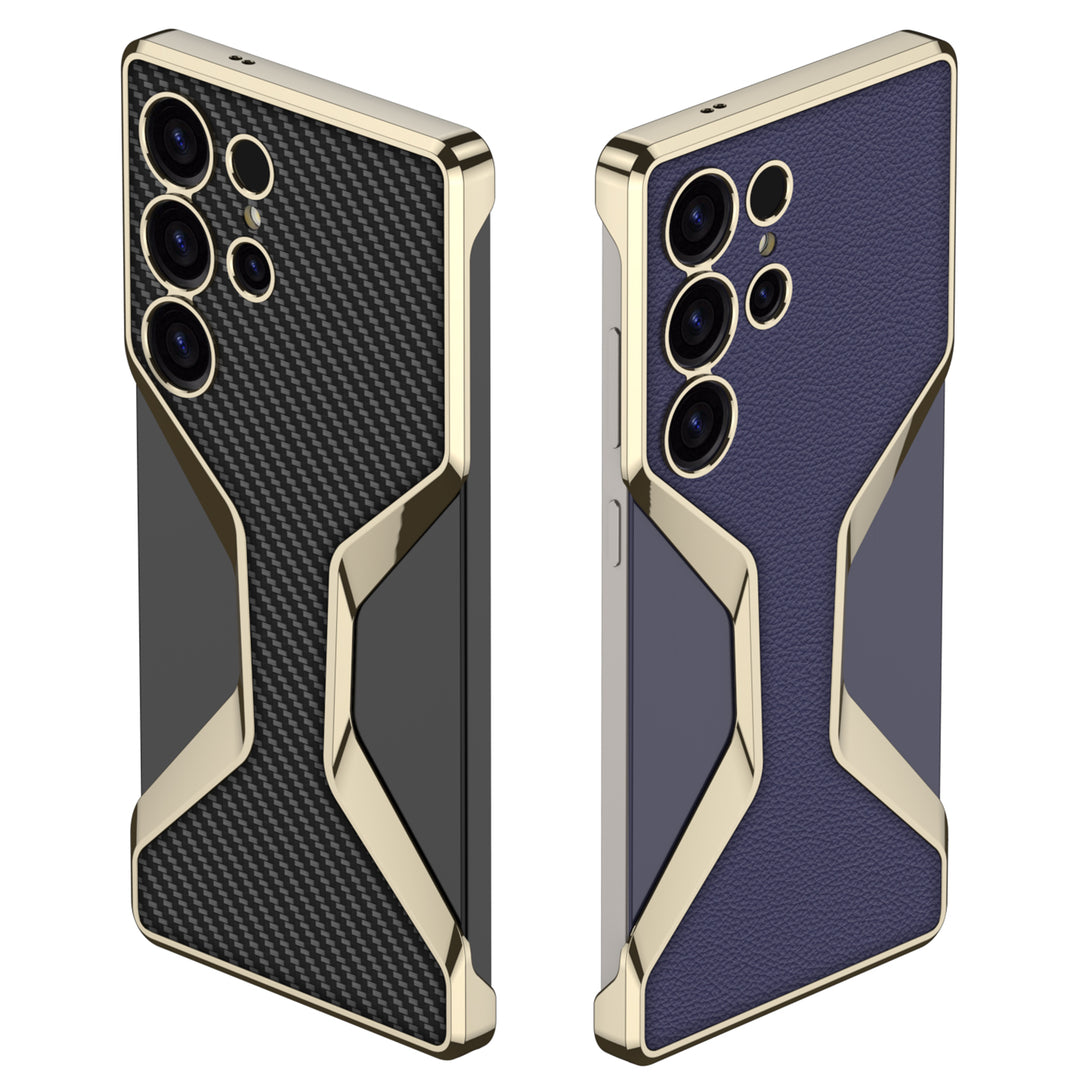 Samsung Galaxy S25 Ultra Elite Armor Edge Chrome Case