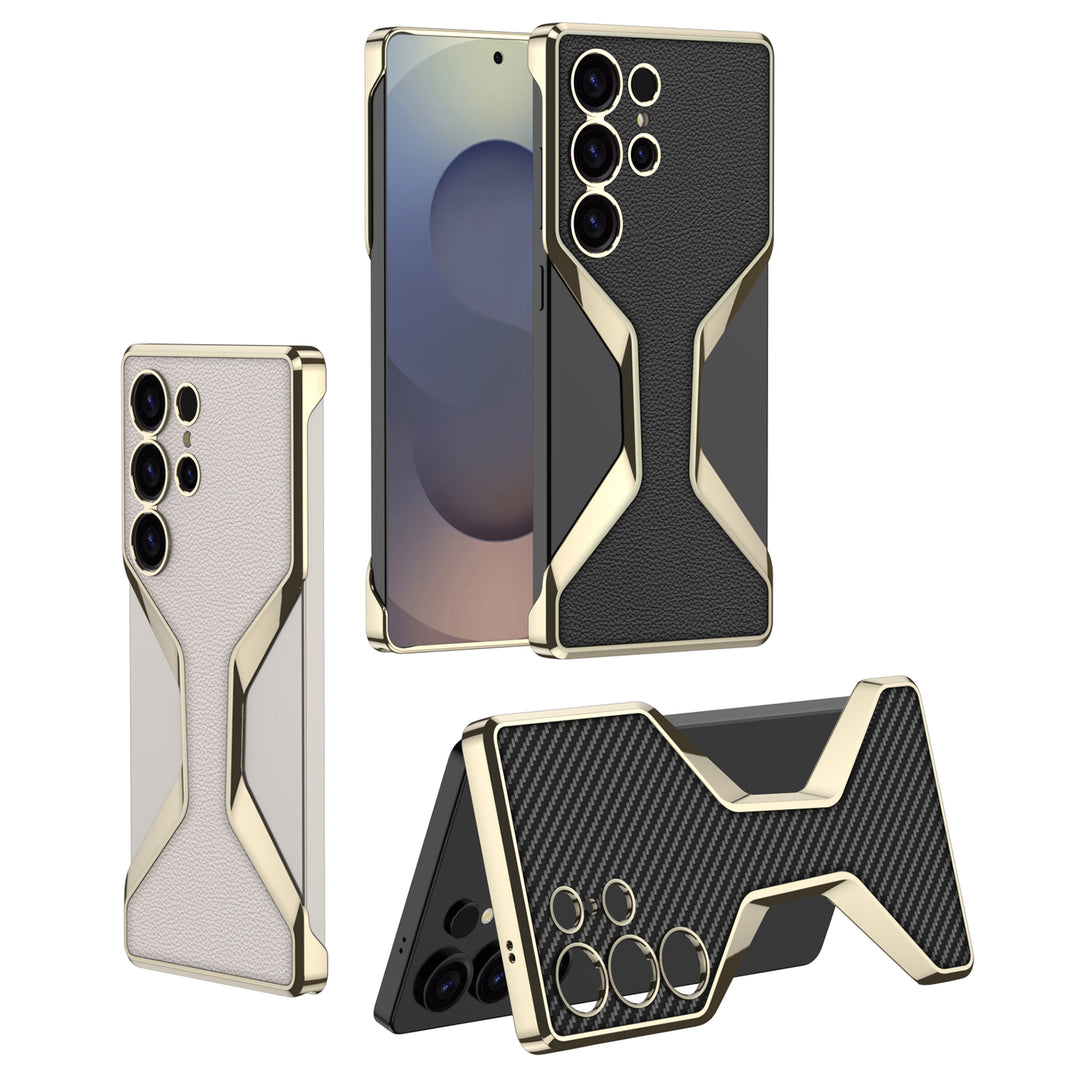 Samsung Galaxy S25 Ultra Elite Armor Edge Chrome Case