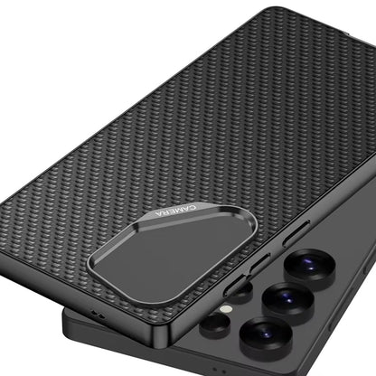 Samsung Galaxy S25 Ultra GKK Elite Weave Leather Armor Protective Case