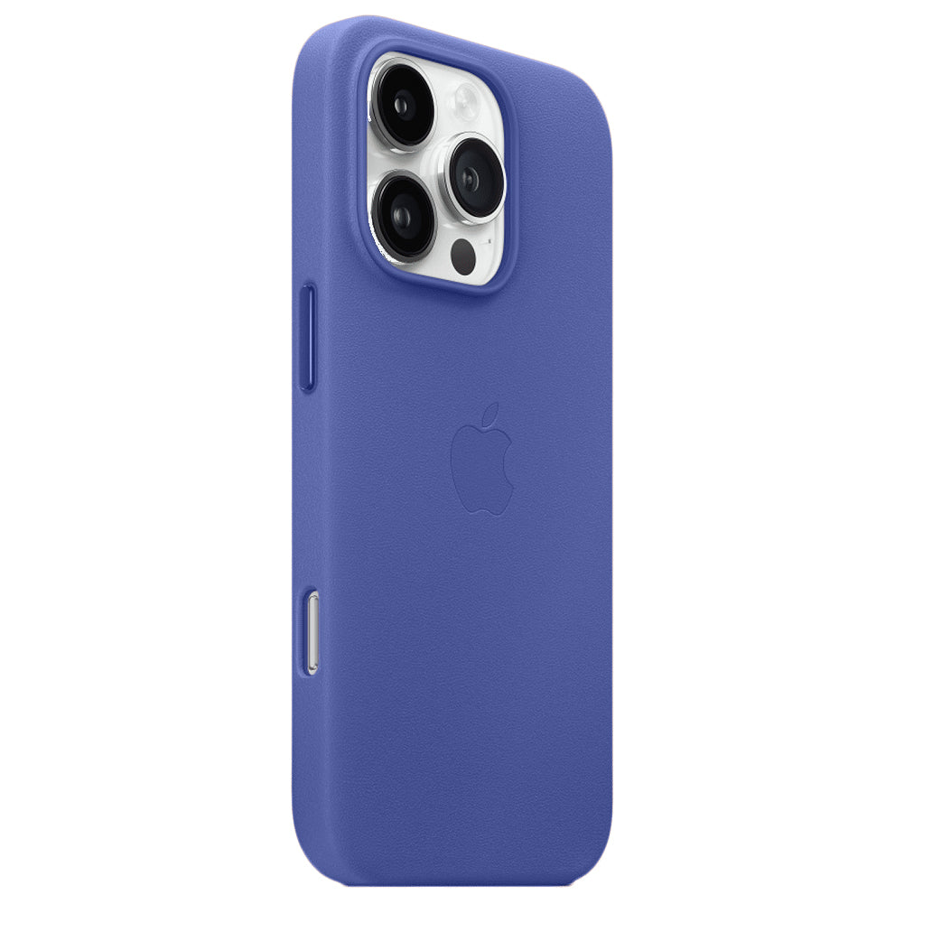 Apple iPhone 16 Pro Leather Back Cover Case - Lavender