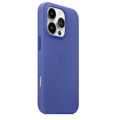 Apple iPhone 16 Pro Leather Back Cover Case - Lavender